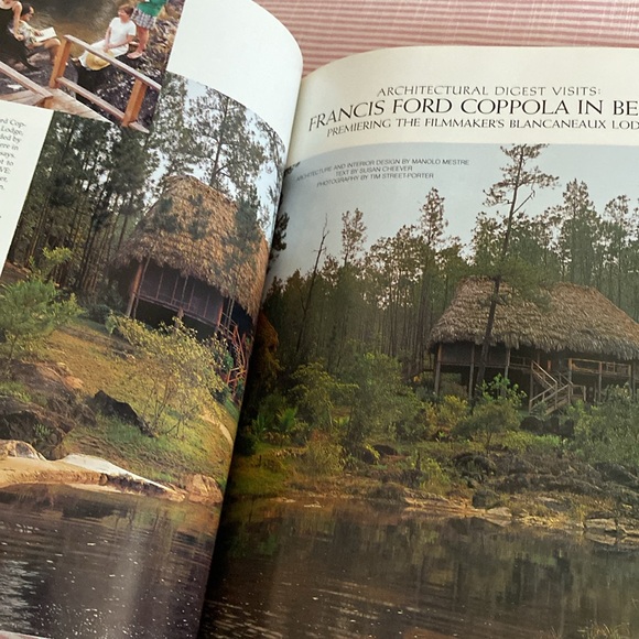 Vintage September 1995 edition architectural digest magazine - Picture 14 of 17